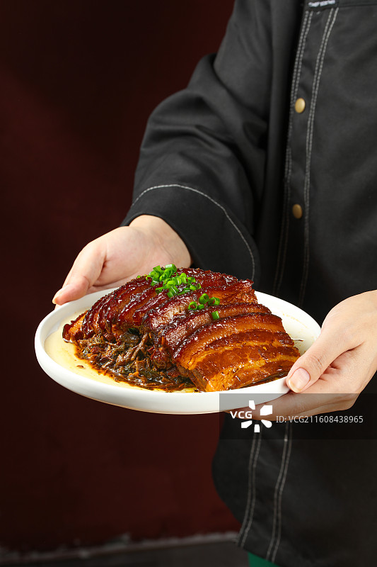 梅菜扣肉 梅干菜扣肉图片素材