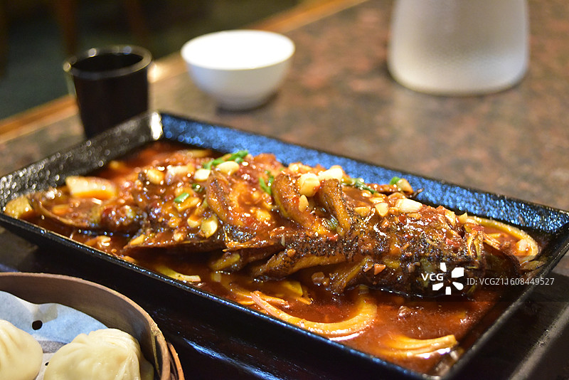 松鼠鳜鱼特写图片素材