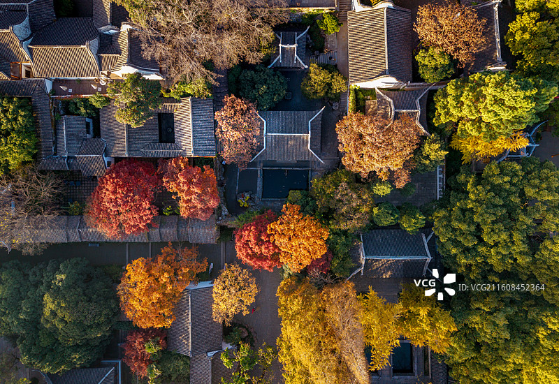 无锡锡惠公园寄畅园天下第二泉图片素材