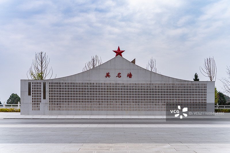 四川德阳黄许镇德阳市英烈纪念园图片素材