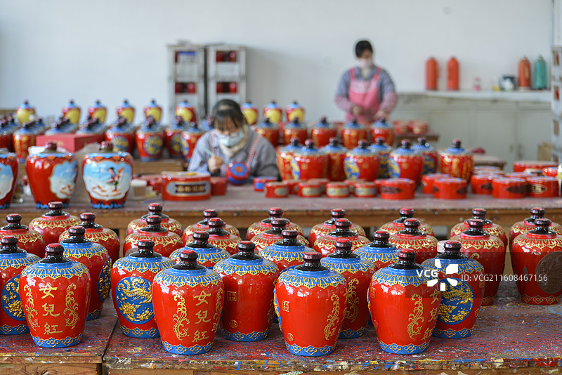 “女儿红”黄酒冬酿启幕图片素材