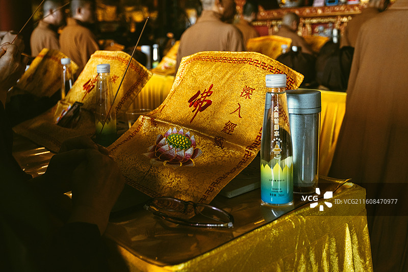 寺院中的禅意图片素材