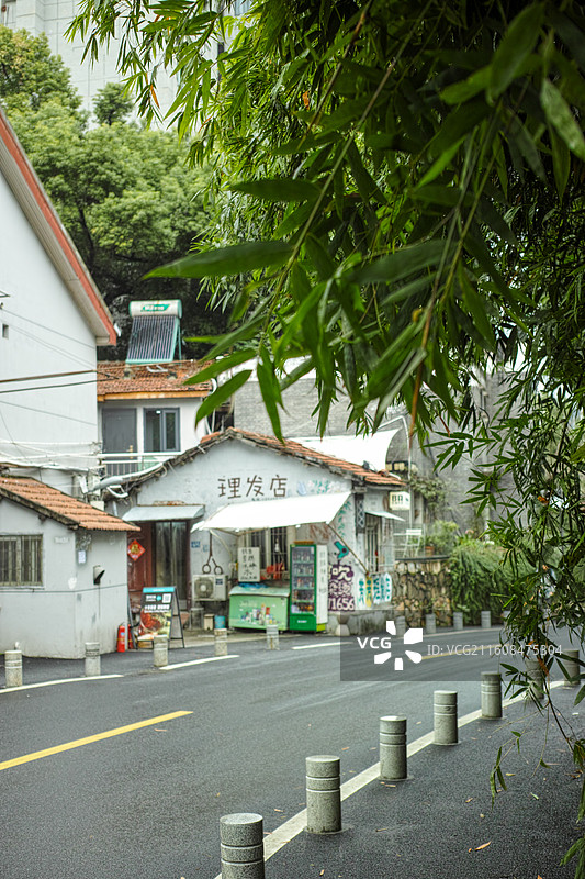 路边的小屋图片素材
