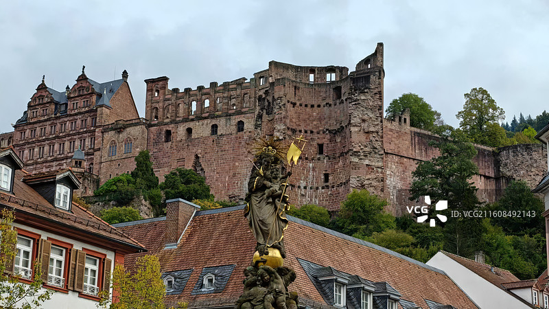 德国巴登符腾堡州海德堡图片素材