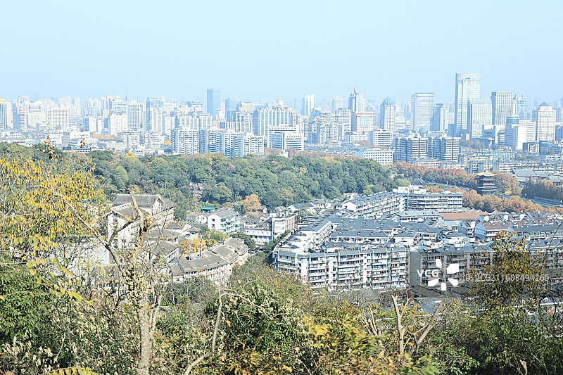 杭州吴山图片素材