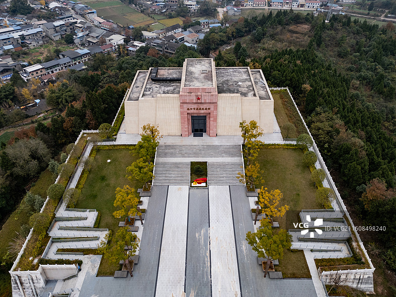 四川德阳黄许镇德阳市英烈纪念园图片素材
