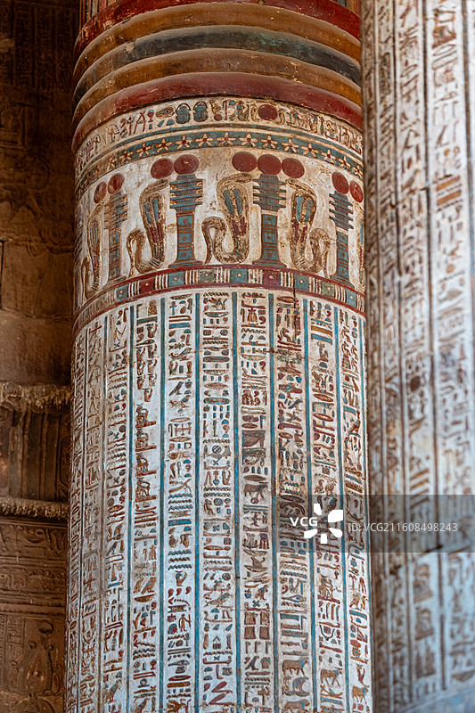 埃及埃斯那神庙（库努姆神庙）图片素材