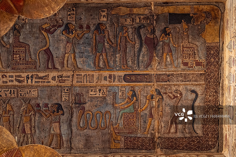 埃及埃斯那神庙（库努姆神庙）图片素材