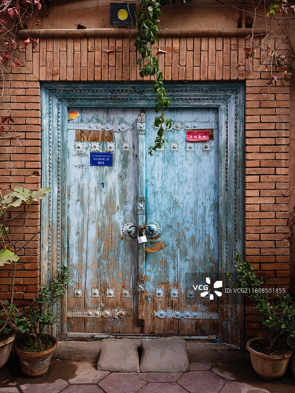 喀什古城图片素材