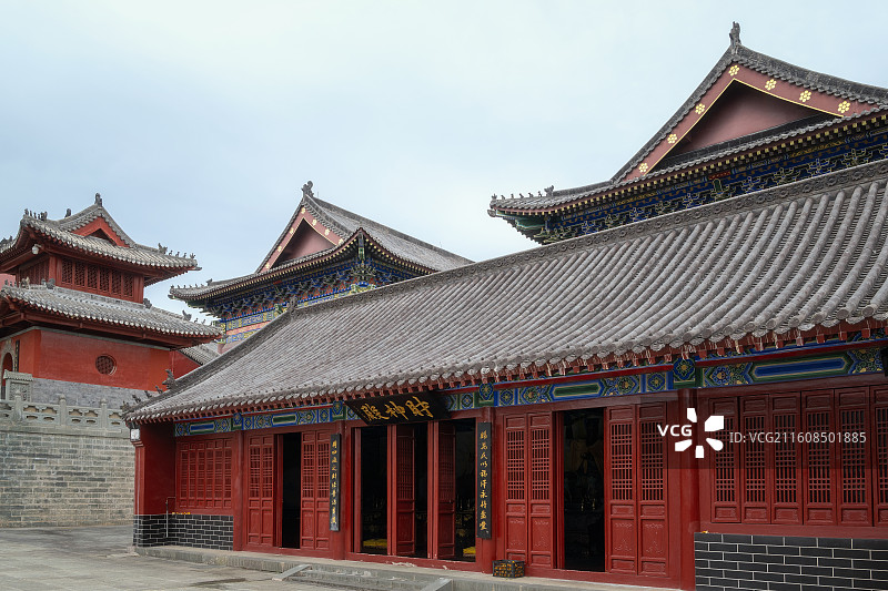 武当山净乐宫财神殿图片素材