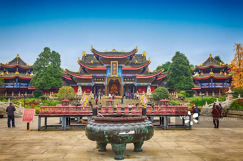 峨眉大佛禅院图片素材