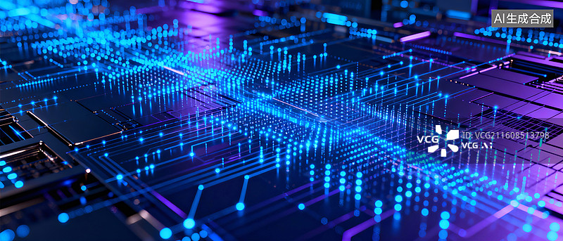 【AI数字艺术】AI科技背景图片素材