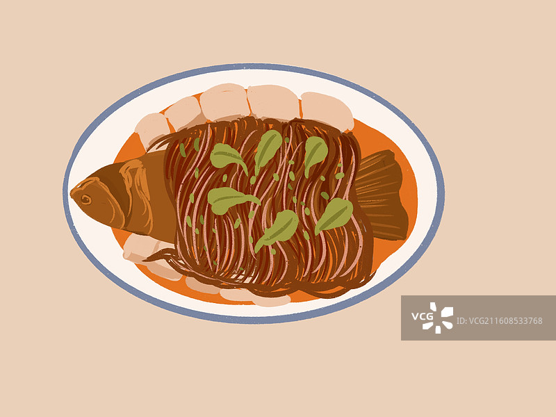 东北得莫利炖鱼图片素材