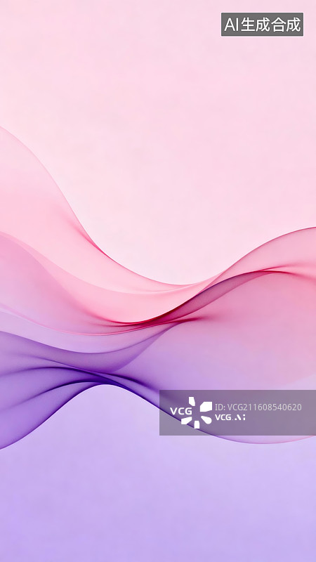 【AI数字艺术】柔和渐变抽象背景图片素材