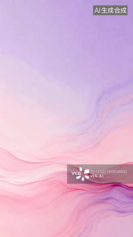 【AI数字艺术】柔和渐变抽象背景图片素材