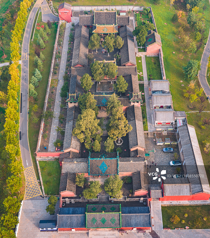 山西晋城泽州玉皇庙建筑图片素材
