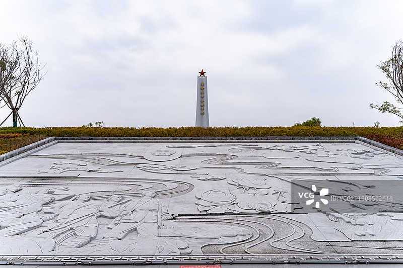 四川德阳黄许镇德阳市英烈纪念园图片素材