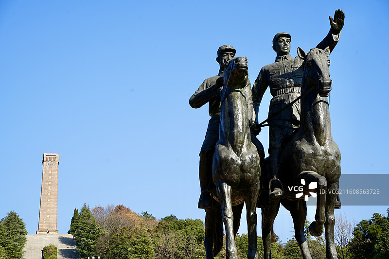 句容·苏南抗战胜利纪念碑图片素材