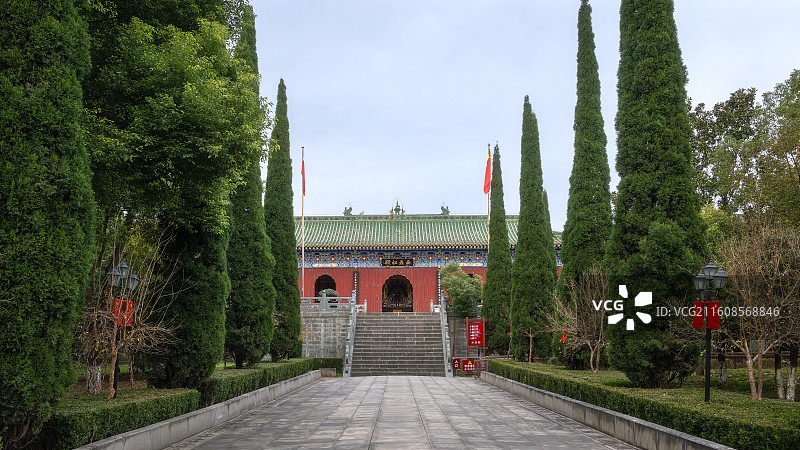 武当山净乐宫风光图片素材