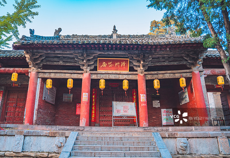 山西晋城泽州岱庙图片素材