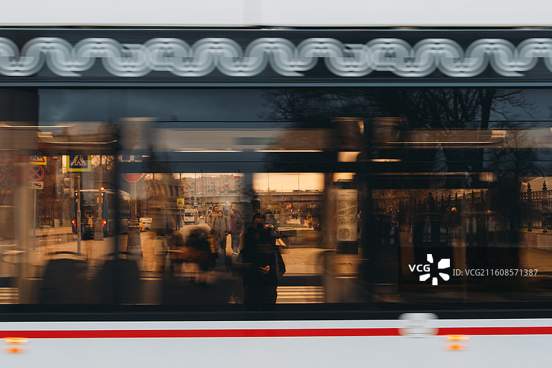 莫斯科电车站 VDNKh ВДНХ图片素材