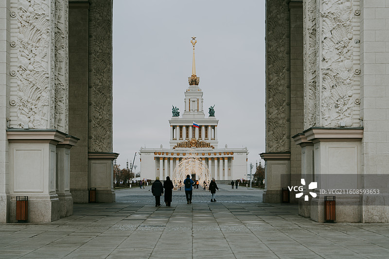 俄罗斯国家经济成就展图片素材