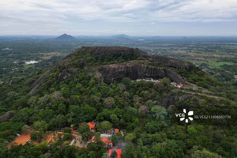 斯里兰卡丹布勒石窟寺 Dambulla Cave Temple图片素材