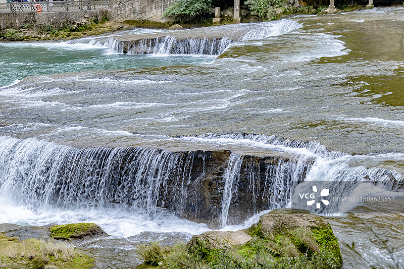 贵州省安顺黄果树瀑布风光图片素材