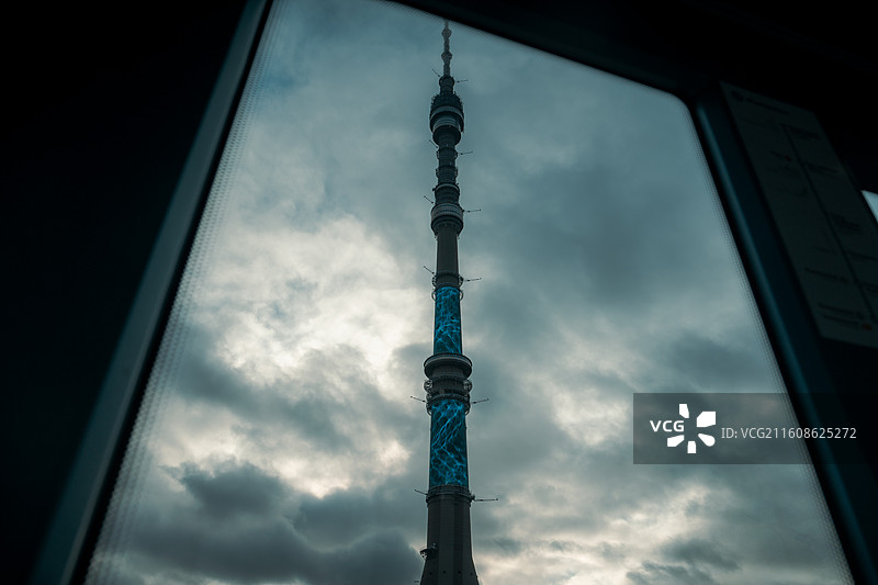 奥斯坦金诺电视塔图片素材