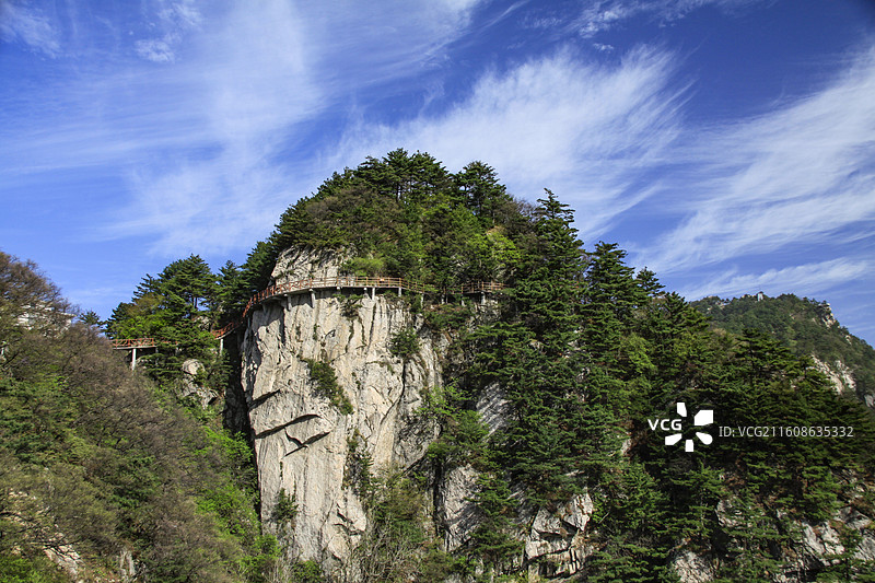 河南鲁山县尧山（石人山）风景区风光图片素材