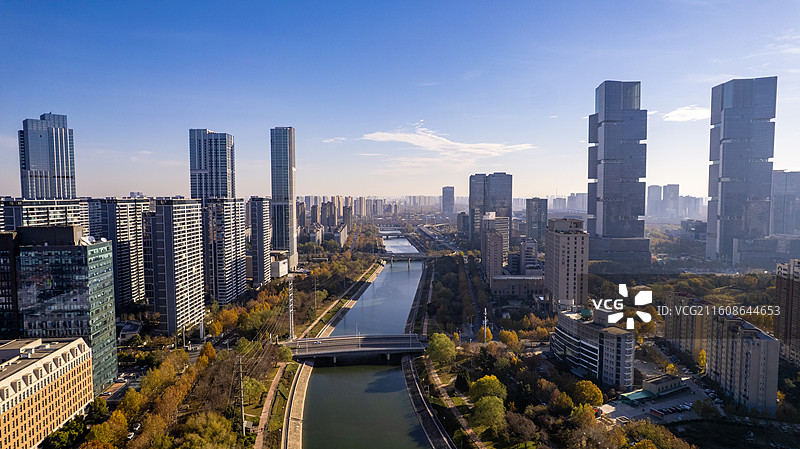 郑州郑东万象城附近图片素材