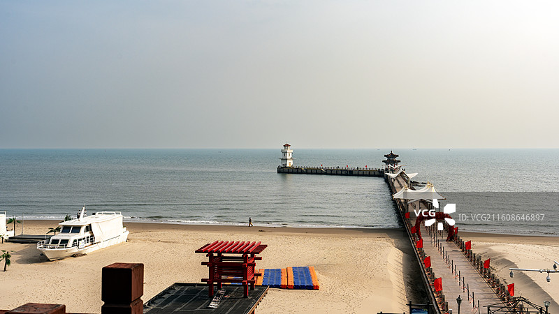 秦皇岛秦皇求仙入海处图片素材