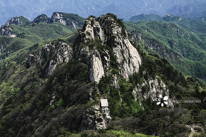 河南鲁山县尧山（石人山）风景区风光图片素材