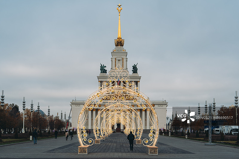 俄罗斯国家经济成就展图片素材