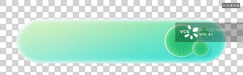 【AI数字艺术】3D三维绿色荷塘荷叶边框文字框文本框边框标题框内容框元素图片素材