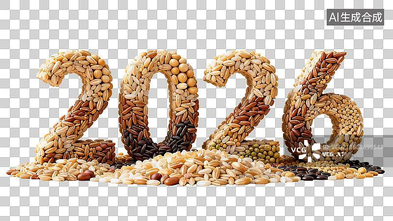 【AI数字艺术】马年2026艺术字，马年金属艺术字，马年2026艺术字图片素材