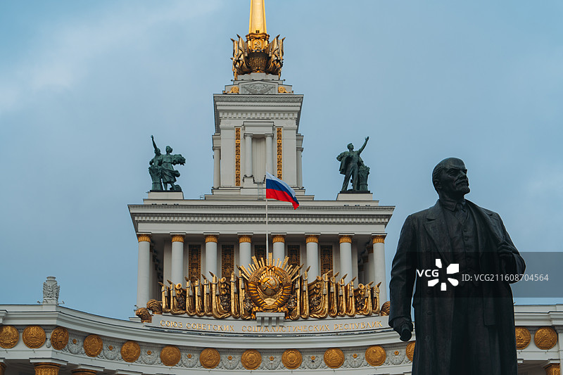 俄罗斯国家经济成就展图片素材