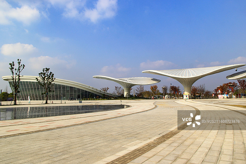 成都东部新区世界园艺博览会建筑图片素材