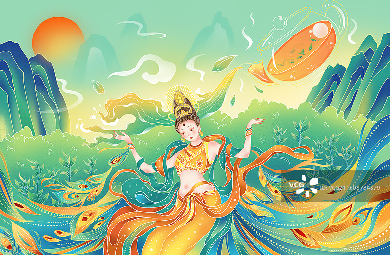 凤凰单枞茶叶包装图片素材