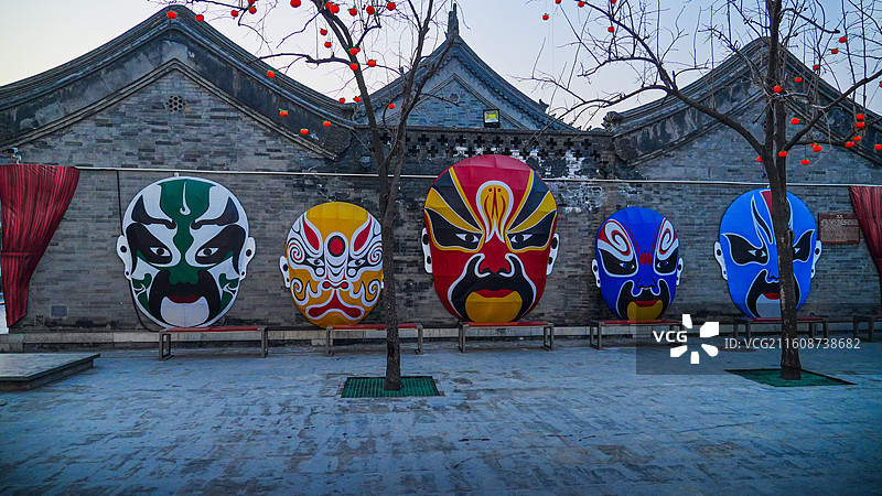 廊坊霸州胜芳古镇景色图片素材