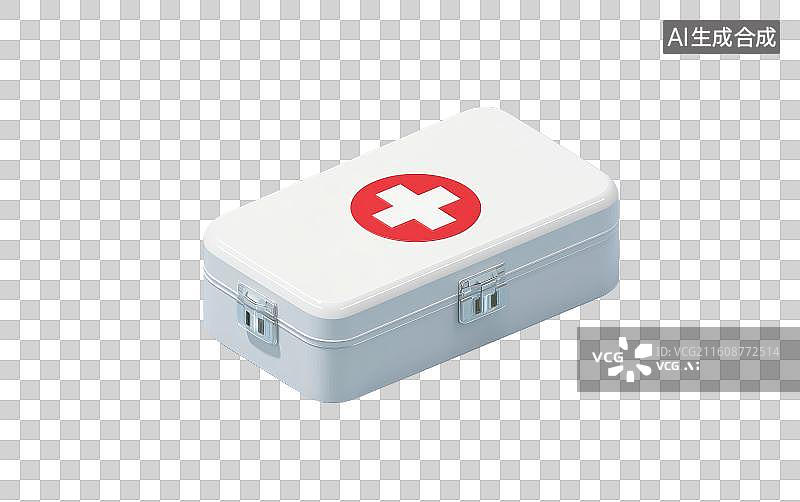 【AI数字艺术】免扣元素急救箱图标图片素材