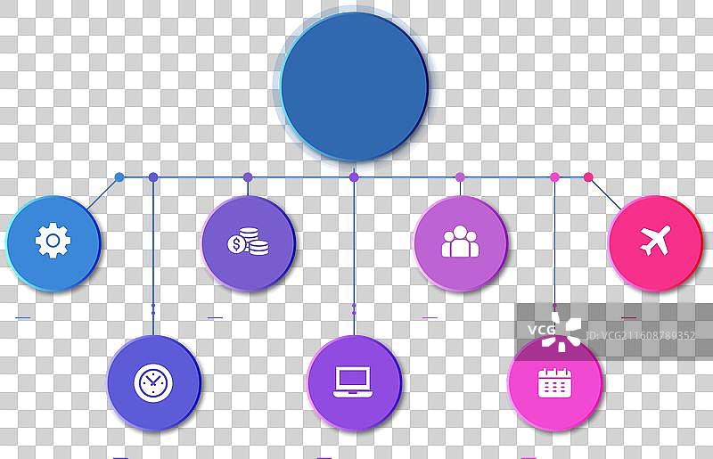 商业计划信息图模板图片素材