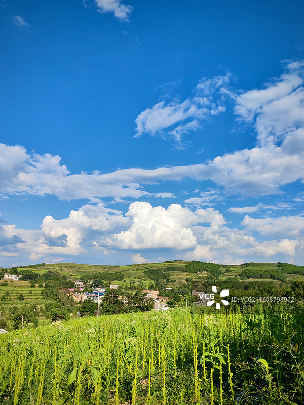 威宁县迤那镇美丽乡村风光图片素材
