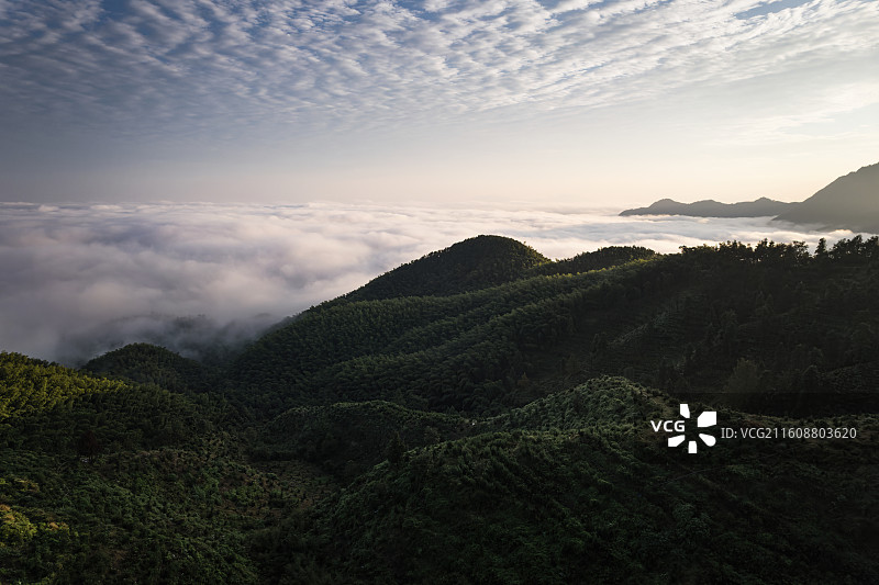 安徽黄山北云海风景图片素材