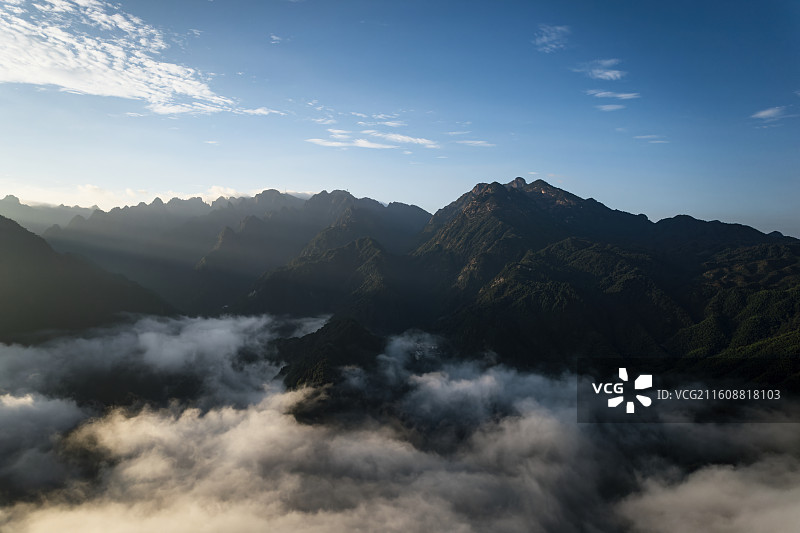 安徽黄山北云海风景图片素材