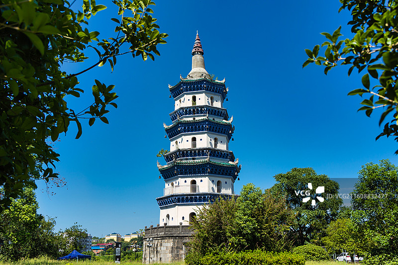 永州回龙塔景观图片素材