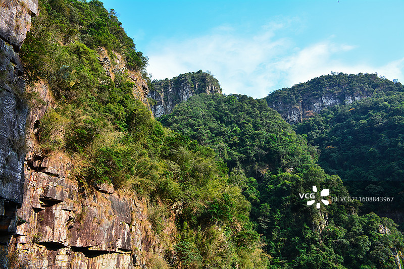 韶关广东大峡谷图片素材