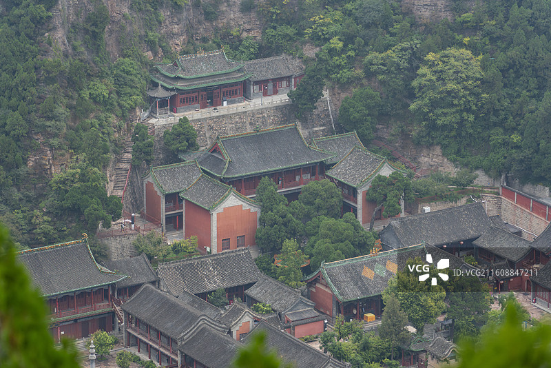 山西交城玄中寺图片素材