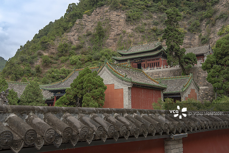 山西交城玄中寺图片素材