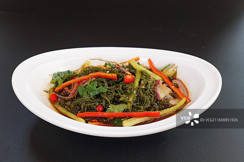 凉拌海菜丝图片素材